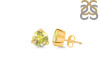 Lemon Quartz Stud Earring LEM-RDE-1569.