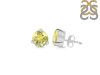 Lemon Quartz Stud Earring LEM-RDE-1569.