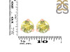 Lemon Quartz Stud Earring LEM-RDE-1570.