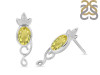 Lemon Quartz Stud Earring LEM-RDE-5.