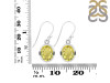 Lemon Quartz  Earring LEM-RDE-708.