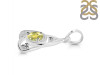 Lemon Quartz Triangle Pendant LEM-RDEP-878.
