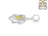 Lemon Quartz Triquetra Heart Knot Pendant LEM-RDEP-880.