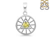 Lemon Quartz Illuminati Pendant LEM-RDEP-881.