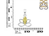 Lemon Quartz Butterfly Pendant LEM-RDEP-883.