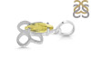 Lemon Quartz Butterfly Pendant LEM-RDEP-883.