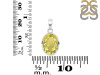 Lemon Quartz Pendant LEM-RDP-471.