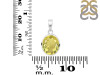 Lemon Quartz Pendant LEM-RDP-737.
