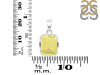 Lemon Quartz Pendant LEM-RDP-791.