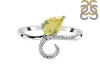 Lemon Quartz Ring LEM-RDR-3.