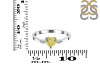 Lemon Quartz & White Topaz Ring LEM-RR-425.
