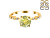 Lemon Quartz & White Topaz Ring LEM-RR-426.