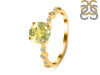 Lemon Quartz & White Topaz Ring LEM-RR-426.