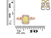 Lemon Quartz & White Topaz Ring LEM-RR-432.
