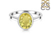 Lemon Quartz Ring LEM-RDR-1623.