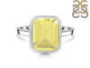 Lemon Quartz Ring LEM-RDR-1752.