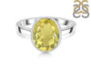 Lemon Quartz Ring LEM-RDR-1924.