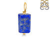 Lapis Raw Crystal Drill Pendant LLP-RCYP-7
