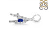 Lapis & White Topaz Alphabet A Pendant LLP-RDA-1.