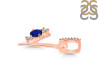 Lapis & White Topaz Alphabet Y Pendant LLP-RDA-103.