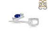 Lapis & White Topaz Alphabet Y Pendant LLP-RDA-103.