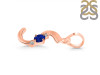 Lapis & White Topaz Alphabet S Pendant LLP-RDA-19.