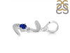 Lapis & White Topaz Alphabet Z Pendant LLP-RDA-26.