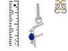 Lapis & White Topaz Alphabet F Pendant LLP-RDA-32.