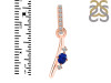 Lapis & White Topaz Alphabet I Pendant LLP-RDA-35.