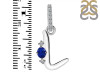Lapis & White Topaz Alphabet L Pendant LLP-RDA-38.