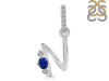 Lapis & White Topaz Alphabet N Pendant LLP-RDA-40.