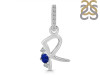 Lapis & White Topaz Alphabet R Pendant LLP-RDA-44.