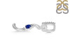 Lapis & White Topaz Alphabet S Pendant LLP-RDA-45.