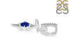 Lapis & White Topaz Alphabet T Pendant LLP-RDA-46.