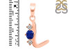 Lapis & White Topaz Alphabet L Pendant LLP-RDA-64.
