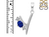 Lapis & White Topaz Alphabet Y Pendant LLP-RDA-77.