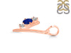 Lapis & White Topaz Alphabet Y Pendant LLP-RDA-77.
