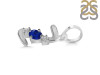 Lapis & White Topaz Alphabet Z Pendant LLP-RDA-78.