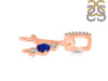 Lapis & White Topaz Alphabet A Pendant LLP-RDA-79.