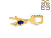 Lapis & White Topaz Alphabet A Pendant LLP-RDA-79.