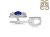 Lapis & White Topaz Alphabet H Pendant LLP-RDA-86.