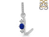 Lapis & White Topaz Alphabet L Pendant LLP-RDA-90.