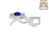 Lapis & White Topaz Alphabet R Pendant LLP-RDA-96.