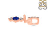 Lapis & White Topaz Alphabet T Pendant LLP-RDA-98.