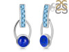 Lapis & Blue Topaz Earring LLP-RDE-104.
