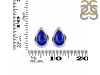 Lapis Stud Earring LLP-RDE-1111.