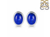 Lapis Stud Earring LLP-RDE-1113.