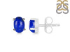 Lapis Stud Earring LLP-RDE-1143.