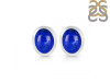 Lapis Stud Earring LLP-RDE-1256.