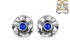 Lapis Stud Earring LLP-RDE-472.